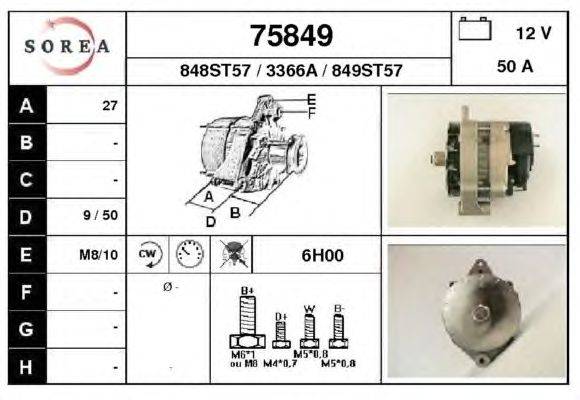 Генератор PRESTOLITE ELECTRIC 110386