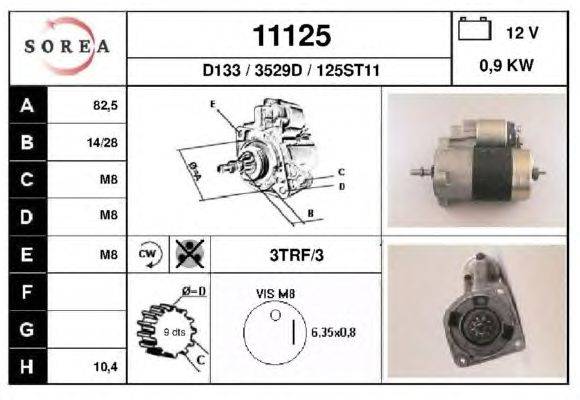 Стартер EAI 11125