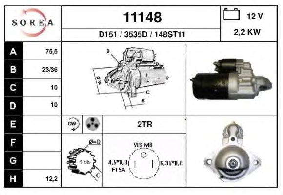 Стартер EAI 11148