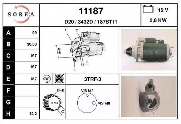 Стартер EAI 11187