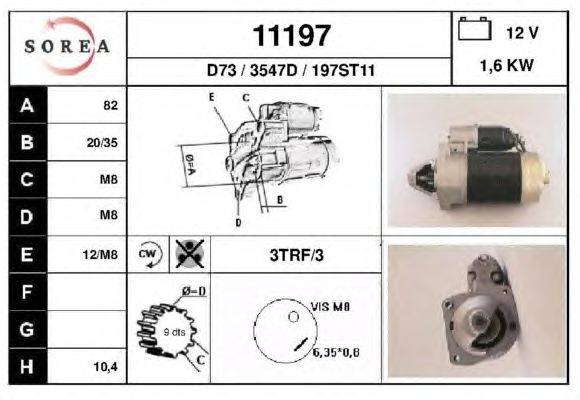 Стартер EAI 11197