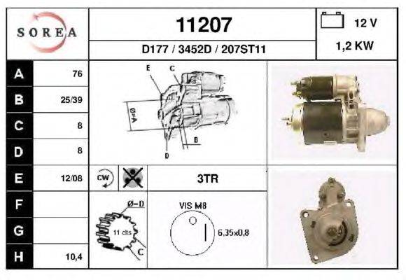 Стартер EAI 11207