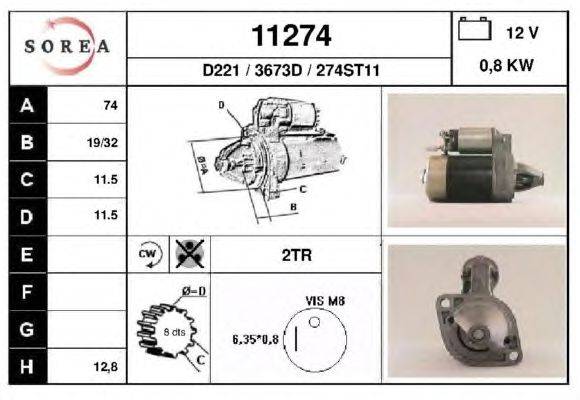 Стартер EAI 11274