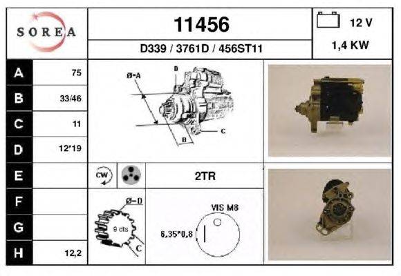 Стартер EAI 11456