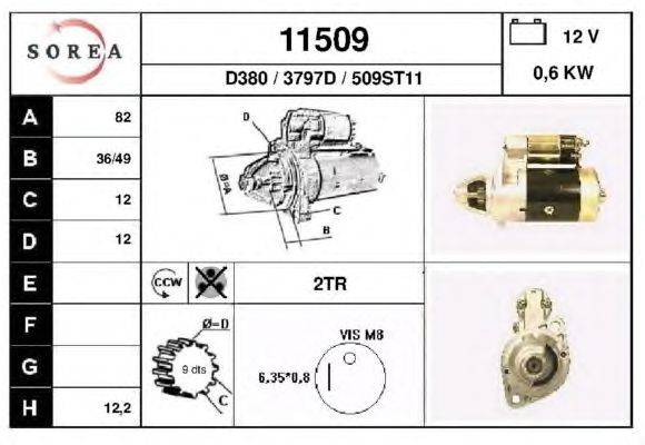 Стартер EAI 11509