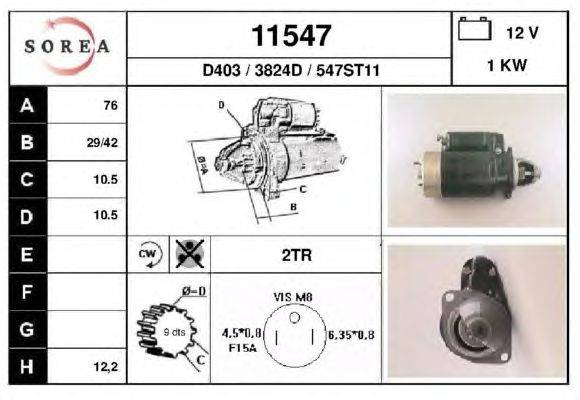 Стартер EAI 11547