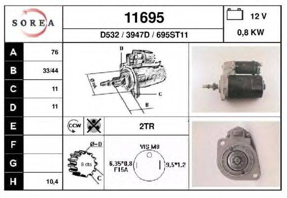 Стартер EAI 11695