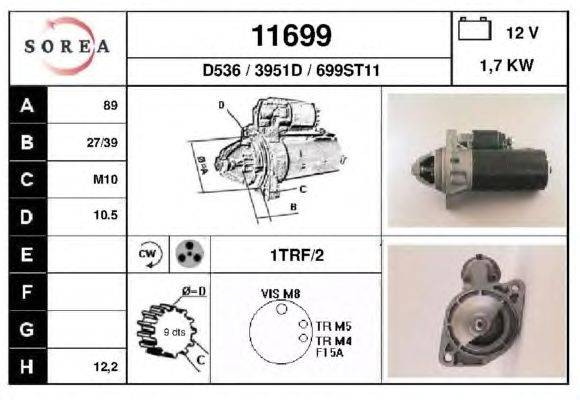 Стартер EAI 11699