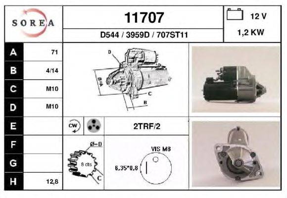 Стартер EAI 11707