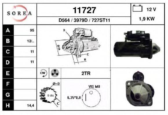 Стартер EAI 11727