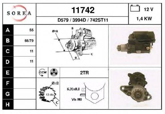 Стартер EAI 11742