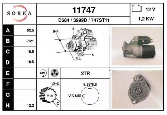 Стартер EAI 11747