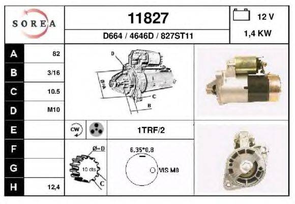 Стартер EAI 11827