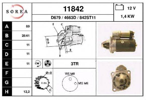 Стартер EAI 11842