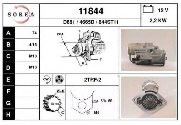 Стартер EAI 11844