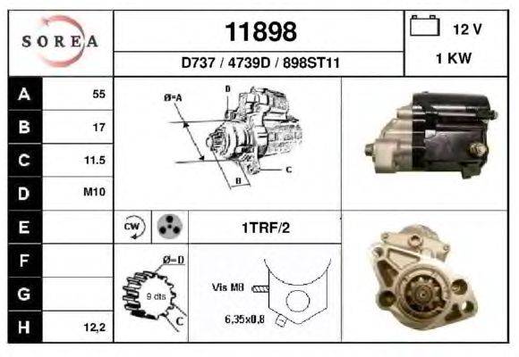 Стартер EAI 11898