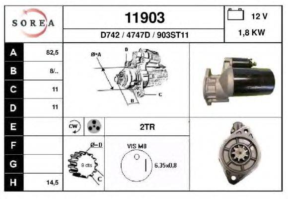 Стартер EAI 11903