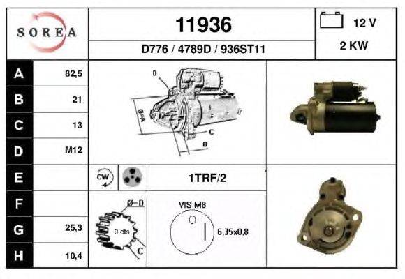 Стартер EAI 11936