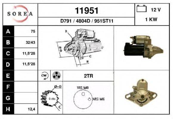 Стартер EAI 11951