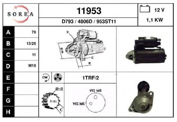 Стартер EAI 11953