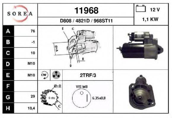 Стартер SNRA VO9019