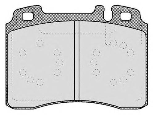 Комплект тормозных колодок, дисковый тормоз RAICAM 4800