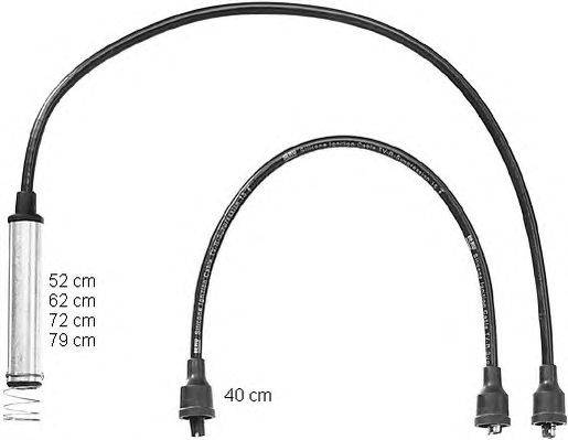 Комплект проводов зажигания BERU ZEF1090