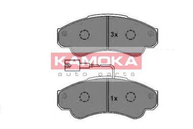 Комплект тормозных колодок, дисковый тормоз KAMOKA 23920