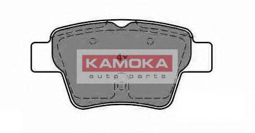 Комплект тормозных колодок, дисковый тормоз KAMOKA 24150