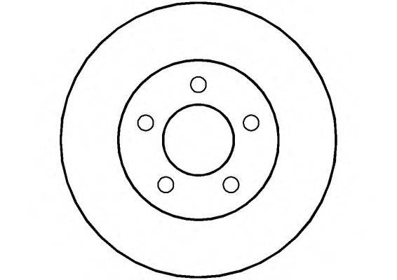 Тормозной диск NATIONAL NBD888