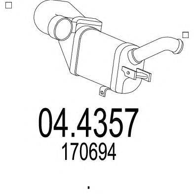 Катализатор MTS 04.4357