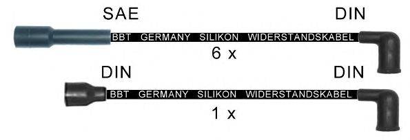 Комплект проводов зажигания BBT ZK1649