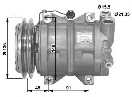 Компрессор, кондиционер NRF 32494G