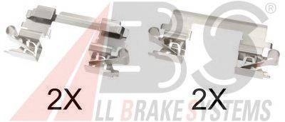 Комплектующие, колодки дискового тормоза CARRAB BRAKE PARTS 2489