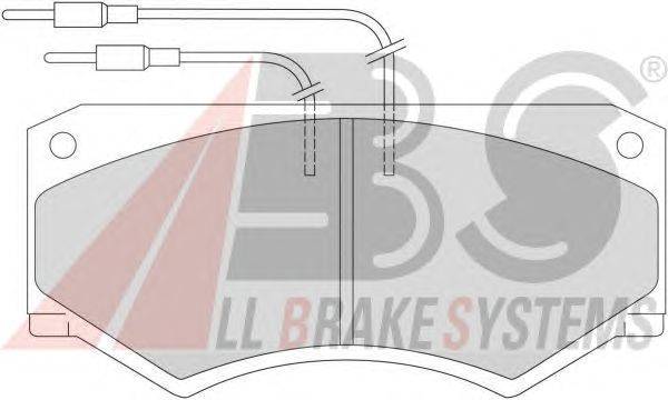 Комплект тормозных колодок, дисковый тормоз QH Benelux BP461