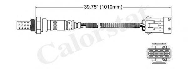 Лямбда-зонд CALORSTAT by Vernet LS140290