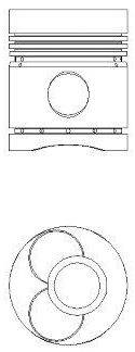 Поршень NÜRAL 87-203500-00