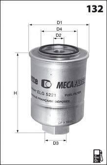 Топливный фильтр MECAFILTER ELG5261