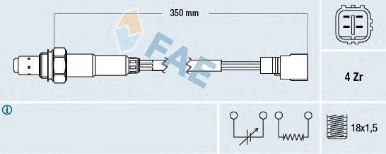 Лямбда-зонд FAE 77385