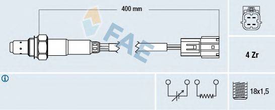 Лямбда-зонд FAE 77346