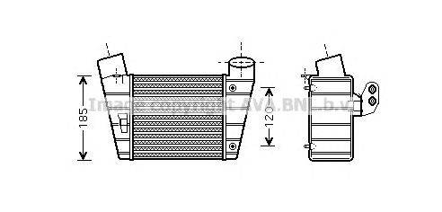 Интеркулер AVA QUALITY COOLING AI4208