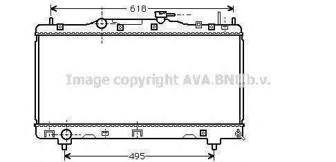 Радиатор, охлаждение двигателя AVA QUALITY COOLING TO2256