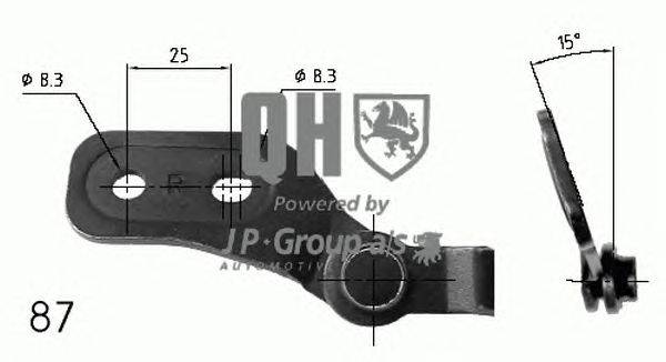 Газовая пружина, крышка багажник JP GROUP 840216