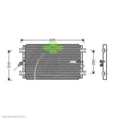Конденсатор, кондиционер KAGER 94-6068
