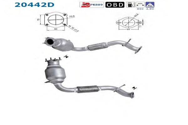 Катализатор AS 20442D