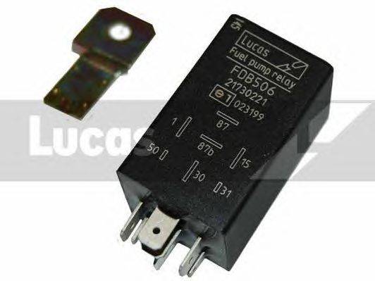 Реле, топливный насос LUCAS ELECTRICAL FDB506