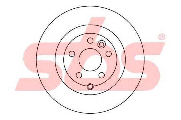Тормозной диск sbs 1815204033
