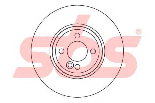 Тормозной диск sbs 1815204038