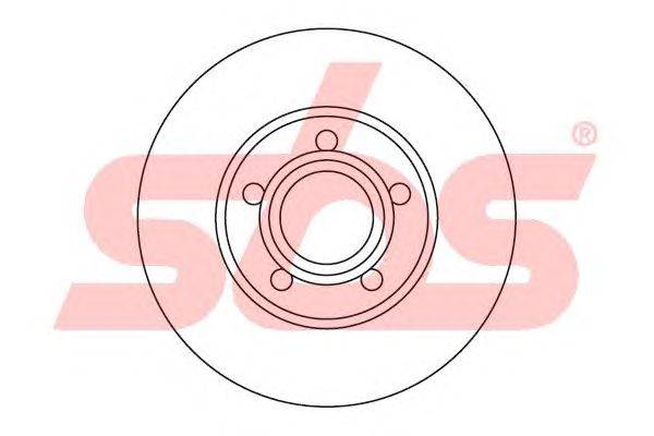 Тормозной диск sbs 1815204792