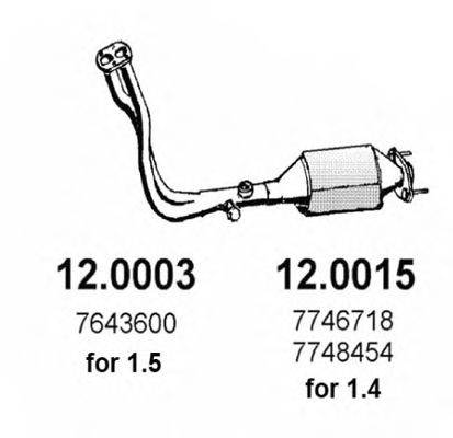 Катализатор ASSO 120003